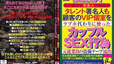 HHH-120 [Limited reimport] Black history talent of a celebrity who is too dangerous A couple SEX act that a celebrity also used a customer [쇼츠야동,섹트야동,국산야동,혼딸야동]